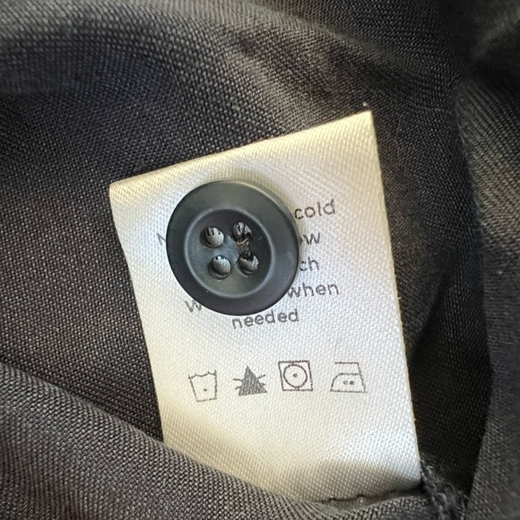 Vetta Navy Tencel Reversible Tee Size M​ - Picture 7 of 8